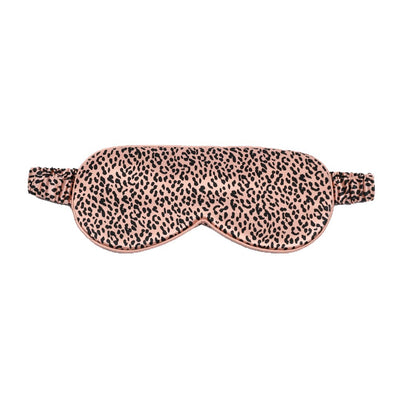LumiSoie™ "Leopard Luxe" 22-Momme Mulberry Silk Sleep Mask