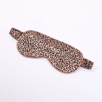 LumiSoie™ "Leopard Luxe" 22-Momme Mulberry Silk Sleep Mask